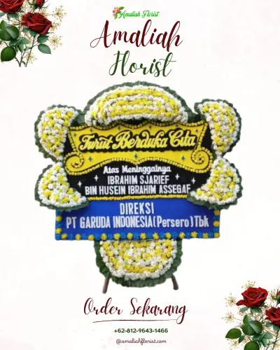 Papan Bunga Duka di Sirnarasa